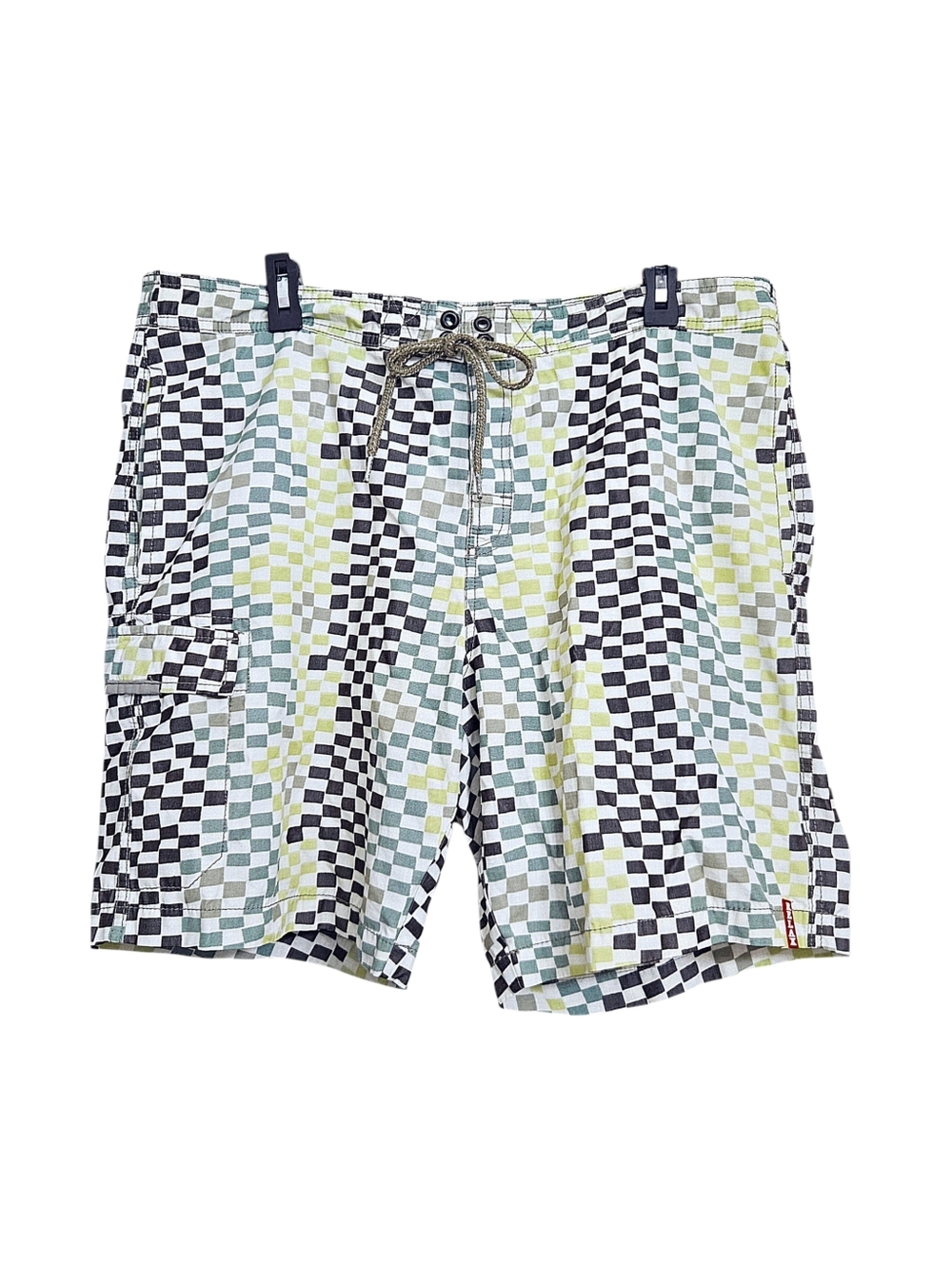 Tommy Bahama Relax Men's Mesh Lined Checkered Board Shorts Size Large